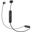 Sony WI-C300  wireless earphones with mic - Black Online Hot Sale