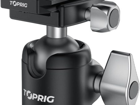 Accsoon BH-01 Toprig Center Ball Head with Quick Release Hot on Sale