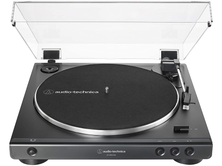 Audio-Technica Consumer AT-LP60X Stereo Turntable Black Bluetooth Fashion