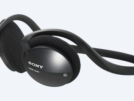 Sony MDR-G45LP - Headphones - on-ear - behind-the-neck mount - 3.5 mm jack Online now