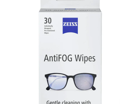 Zeiss Anti-fog  wipes - 30 count For Cheap