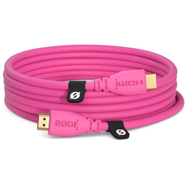 RODE HDMI 2.0 Cable (9.8 , Pink) Sale