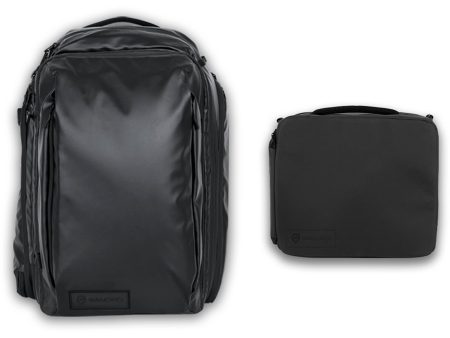 WANDRD Transit Travel Backpack - 45L - Black - with Essential Camera Cube Online