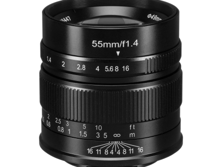 7Artisans 55mm F1.4 Fuji (FX Mount) Online Hot Sale