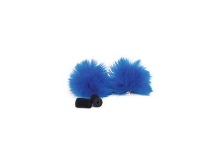 Rycote Blue Lavalier Windjammer - pair Discount