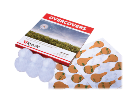 Rycote White Overcovers: 30 x Stickies & 6 White Fur Discs Online now