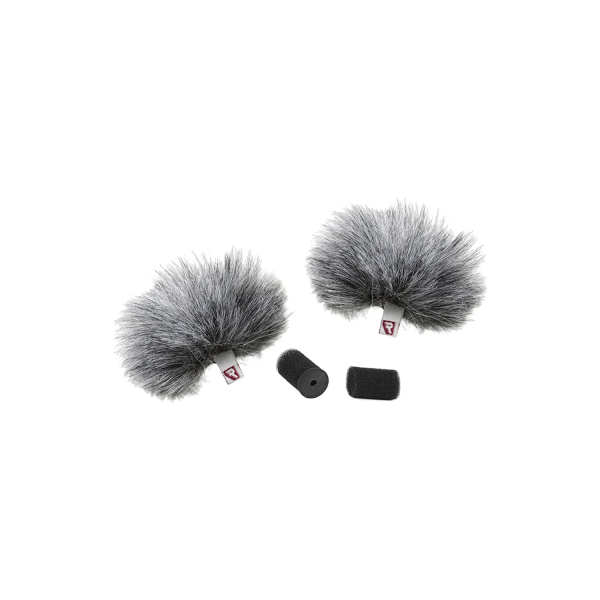 Rycote Grey Lavalier Windjammer - pair Sale