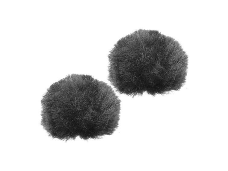 Rycote Black Lavalier Windjammer  - pair Cheap