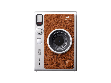 FUJIFILM INSTAX mini Evo Hybrid Instant Camera - Brown Discount