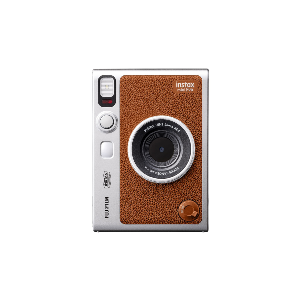 FUJIFILM INSTAX mini Evo Hybrid Instant Camera - Brown Discount