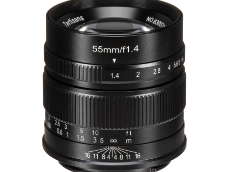 7Artisans 55mm F1.4 Sony (E Mount) Online Sale