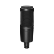 Audio-Technica AT2020 Cardioid Condenser Microphone (Black) Fashion