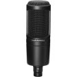 Audio-Technica AT2020 Cardioid Condenser Microphone (Black) Fashion