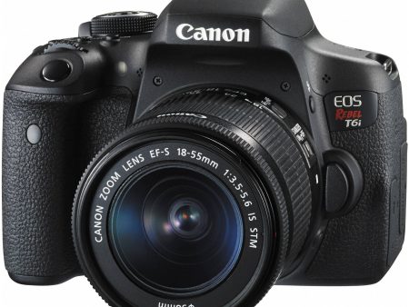 Canon EOS Rebel T6i DSLR Camera with 18-55mm Lens Cheap