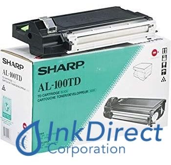 Genuine Sharp AL100TD AL-100TD Toner   Developer Black Fashion