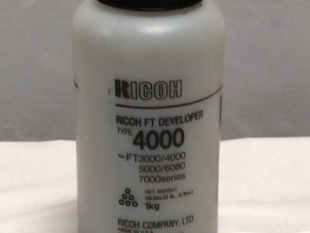 1 Bottle - Genuine Ricoh 887133 Type 4000 Developer Cheap